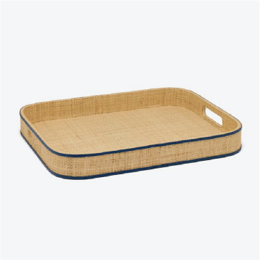 Blue Pheasant Gable Rectangular Tray