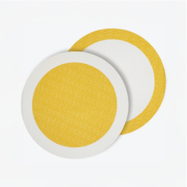 Bodrum Halo Reversible Round Placemats