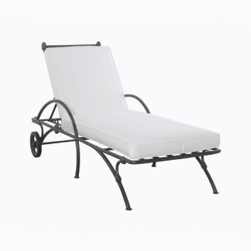 Hickory Chair Ibis Chaise Lounge Verdigris
