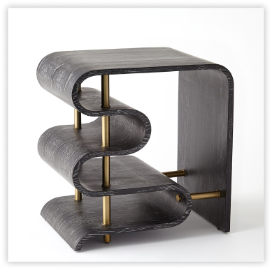 Global Views Traverse Side Table