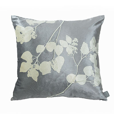 Aviva Stanoff Design Seeded Eucalyptus In Smolder On Ivoire