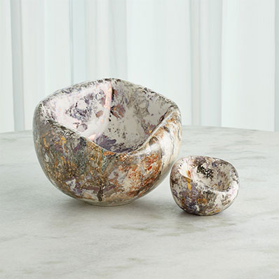 Global Views Squished Bowls