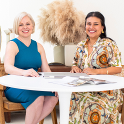 Laura Umansky and Melissa Grove