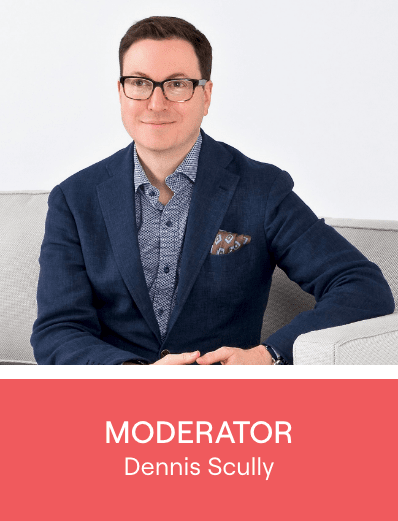 Moderator Dennis Scully